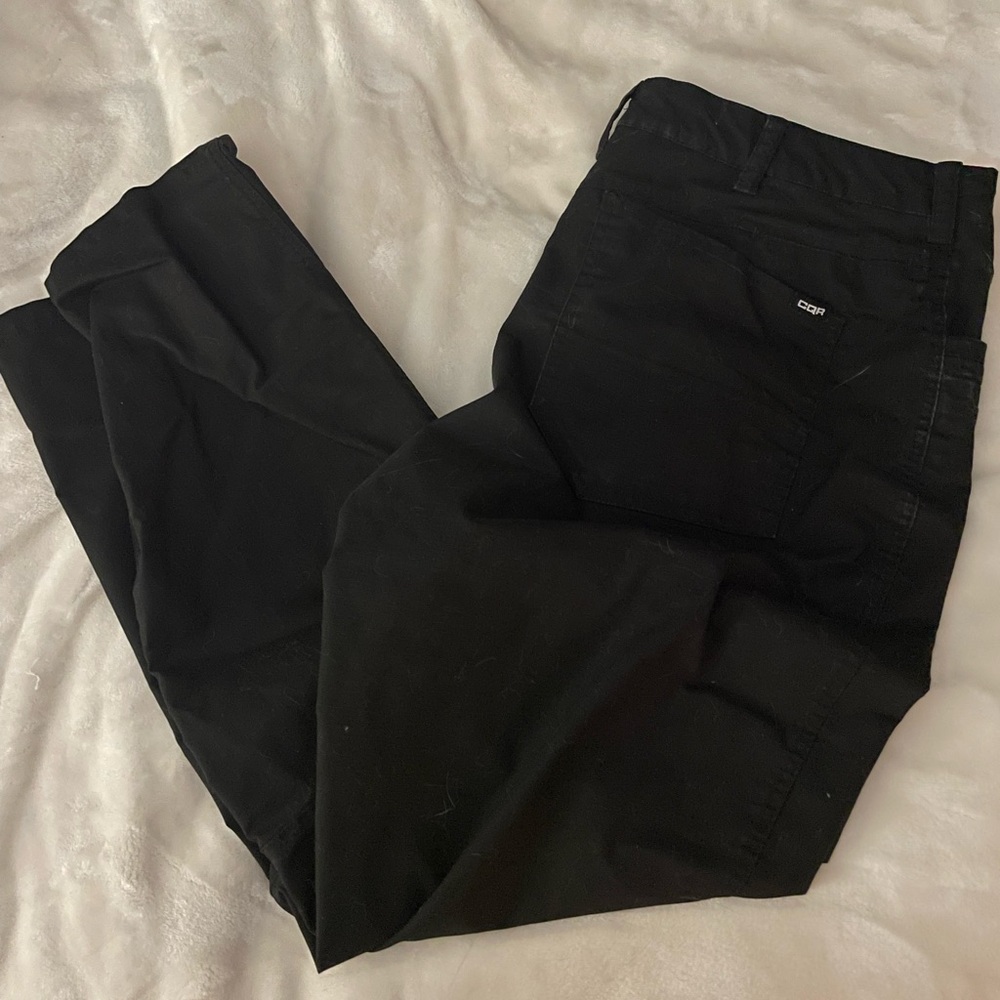 Men’s black cargo pants